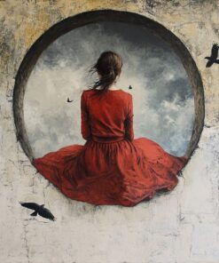 Fototapeta Dívka se dívá na svět