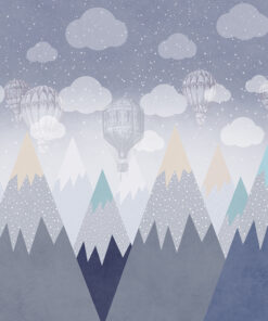 Fototapeta Balóny mezi horami