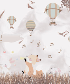 Fototapeta Hudební zvířata