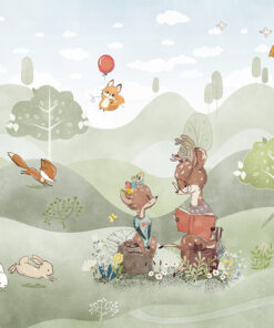 Fototapeta Zajíček čte