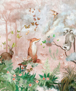 Fototapeta Lesní zvířata