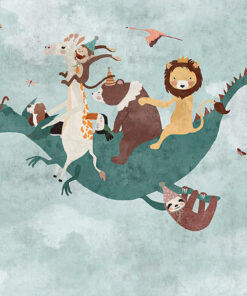 Fototapeta Let na drakovi