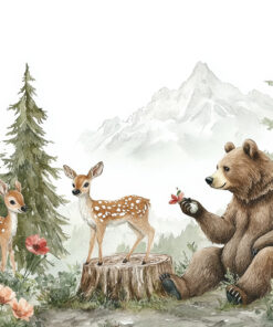 Fototapeta Lesní přátelé