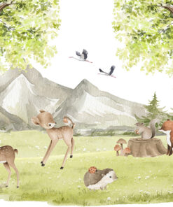 Fototapeta Zvířata na pikniku