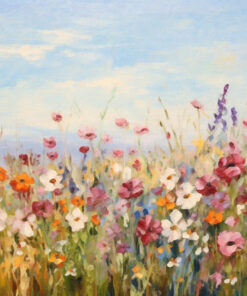 Fototapeta Luční květiny