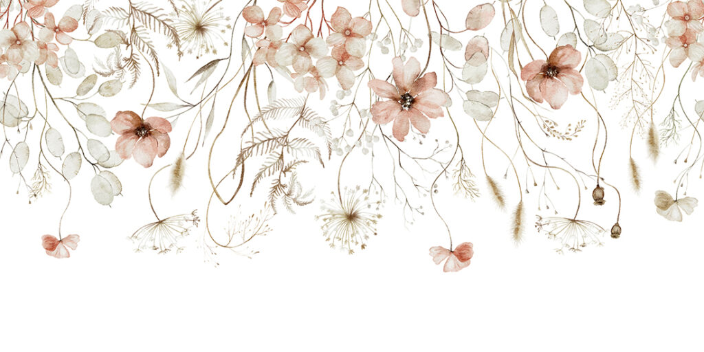 Fototapeta Romantické květiny