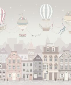 Fototapeta Balóny nad městem