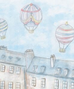 Fototapeta Balóny nad městem