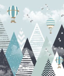 Fototapeta Balóny nad Modrými horami