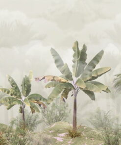 Fototapeta Banánovníky v mlze