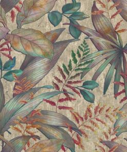 Fototapeta Barevné tropické listy