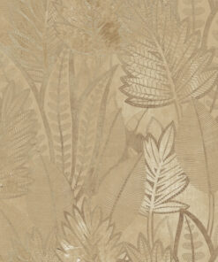 Fototapeta Béžové tropické listy