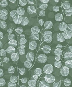 Fototapeta Bílé listy v zelené