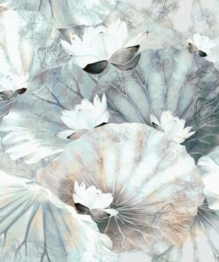 Fototapeta Bílé lekníny