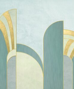 Fototapeta Modrá geometrie