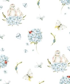 Fototapeta Modré hortenzie