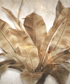 Fototapeta Kytice listů ve zlatě