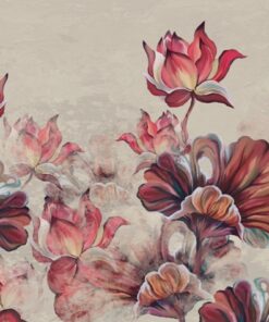 Fototapeta Červené květy