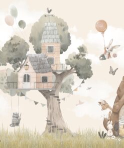 Fototapeta Domek na stromě pro děti