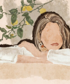 Fototapeta Dívka bez očí