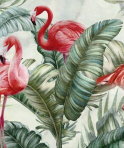 Fototapeta Plameňáci v zeleni