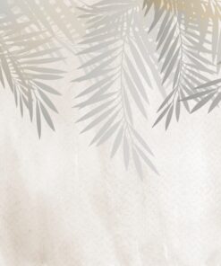 Fototapeta Palmové ratolesti za mlhou