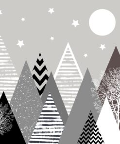 Fototapeta Horská grafika