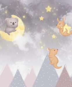 Fototapeta Hory v noci pro děti