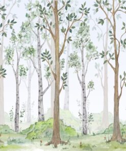 Fototapeta Světlý les