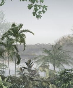 Fototapeta Jezero v tropické džungli