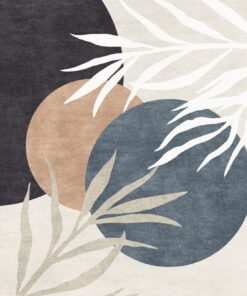 Fototapeta Kruhy a listy