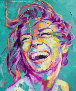 Fototapeta Barevná dívka