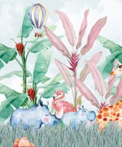 Fototapeta Barevná džungle pro děti