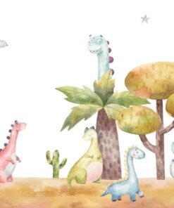 Fototapeta Barevní dinosauři