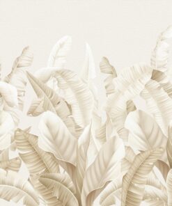 Fototapeta Krémový les listí