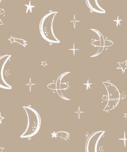 Fototapeta Měsíc a hvězdy