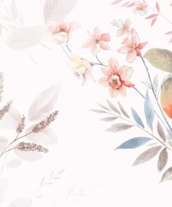 Fototapeta Květina na bílém pozadí