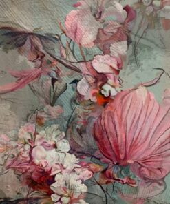 Fototapeta Květiny na zdi