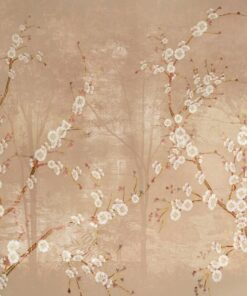 Fototapeta Květiny v hnědé barvě