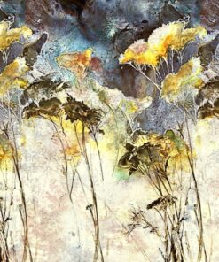 Fototapeta Les žlutých rostlin