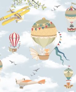 Fototapeta Létající zvířata mezi mraky