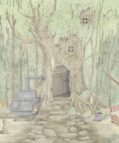 Fototapeta Lesní dům pro děti