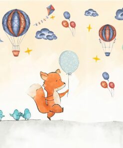 Fototapeta Liška s balónkem
