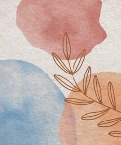 Fototapeta Listy a palmy