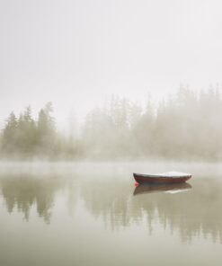 Fototapeta Loď na jezeře
