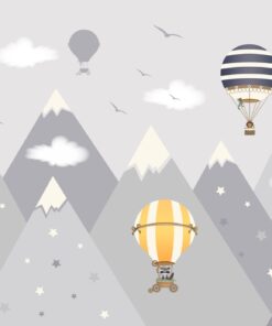 Fototapeta Let nad vysokými vrcholy