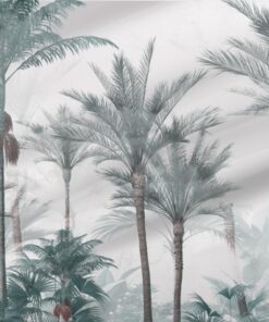 Fototapeta Mlha nad palmovým lesem