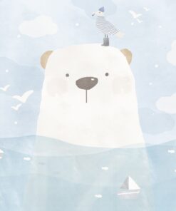 Fototapeta Medvídek ve vodě