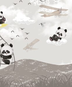 Fototapeta Medvídci v oblacích