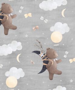 Fototapeta Medvídci v oblacích